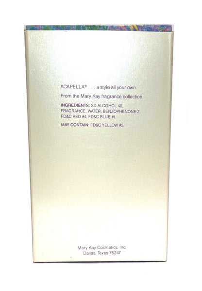 Acapella Fine Cologne Spray (Discontinued/Vintage)