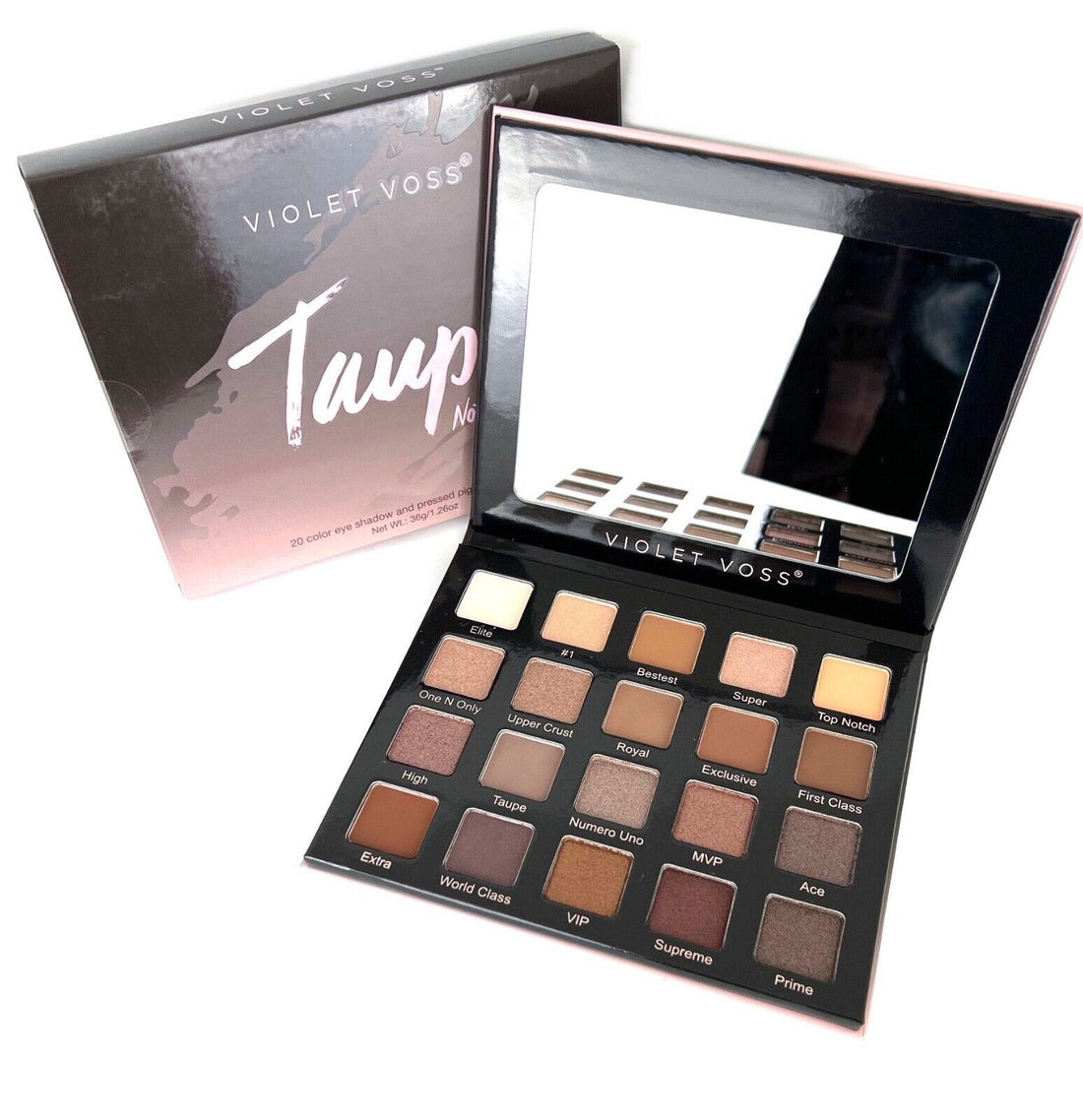 Taupe Notch Eyeshadow Pigment Palette