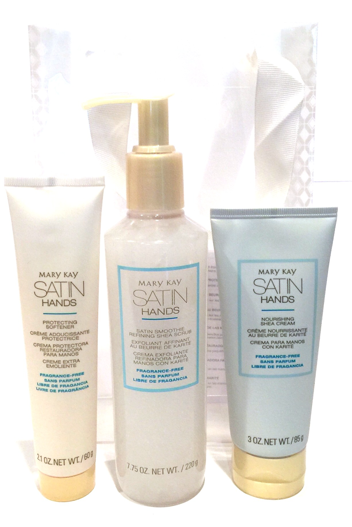 Mary Kay Fragrance Free Shea Butter Satin Hands Set