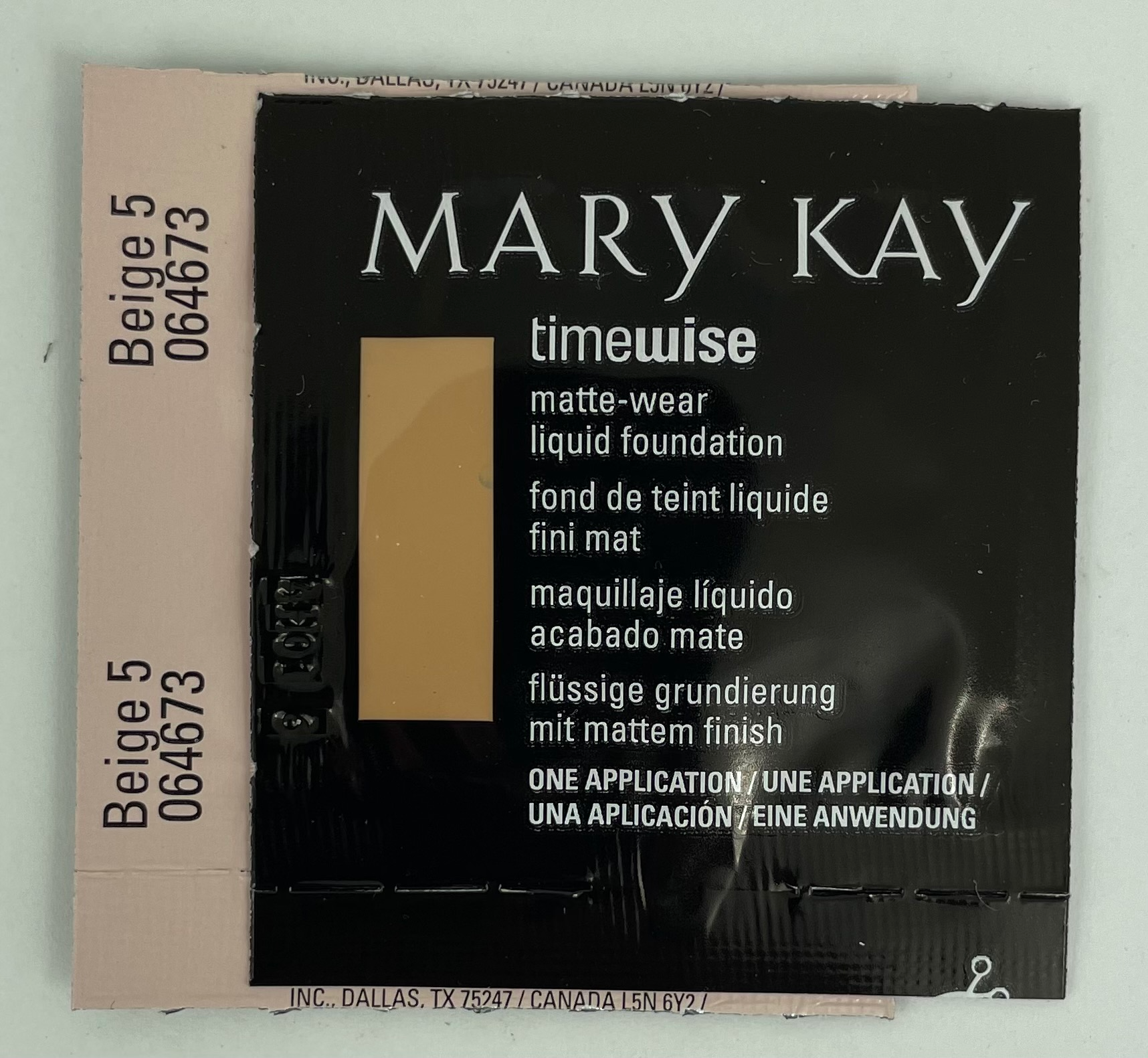 Matte Timewise Foundation ~ Sample (Discontinued)