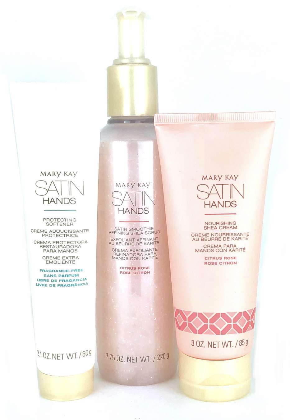 Mary Kay Citrus Rose Satin Hands Set (Discontinued)